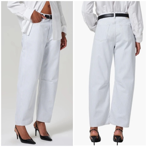 Citizens Of Humanity Denim - Citizens of Humanity Miro Stripe Barrel Jeans SZ 29